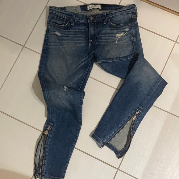 Textile Elizabeth and James Split Jeans Size 29 - Picture 1 of 8